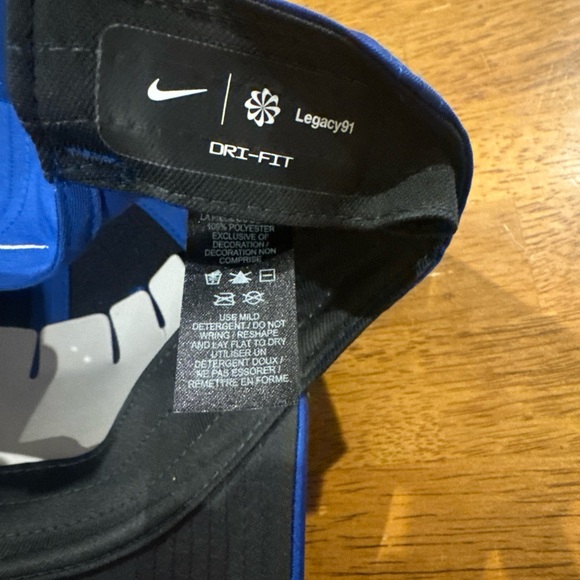 Nike Golf Legacy 91 Cap Hat OSFA Blue Unisex DH1640 480 Dri Fit NEW With Tags - Picture 7 of 7